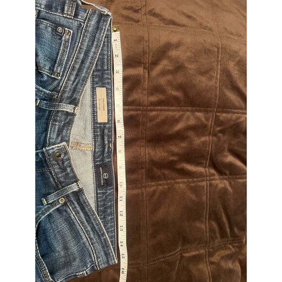 AG Adriano Goldschmied Women's Jeans The Stevie Slim Straight Sz 29R USA - Picture 13 of 13